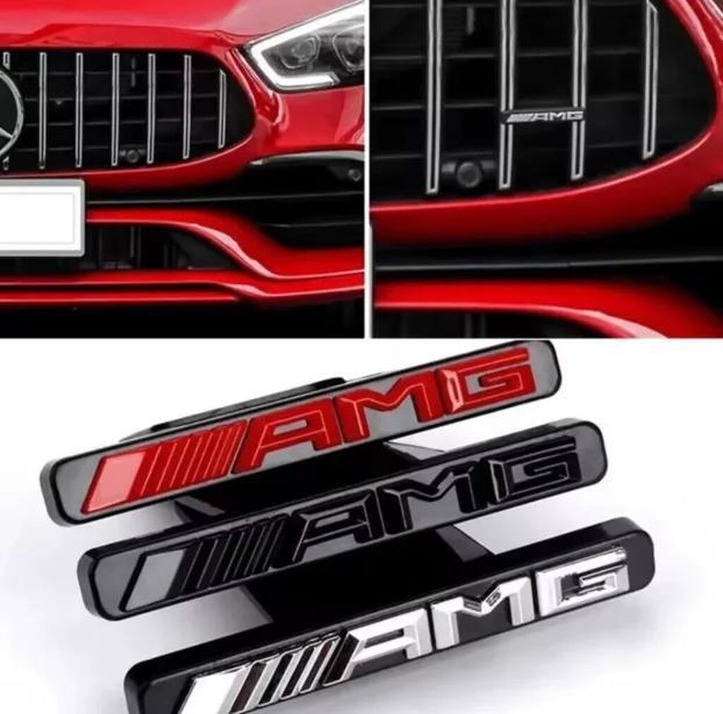Nalepnice za automobile: Mercedes AMG prednji znak znacka. AMG prednja znacka. ✨ Dostupna je u