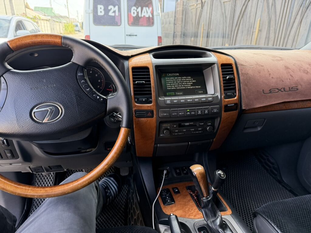 Lexus GX: 2005 г., 4.7 л, Автомат, Газ, Внедорожник: фото 6