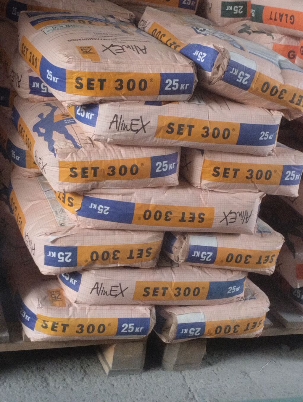 Сухая строительная смесь AlinEX SET 300 в мешках по 25 кг. Подходит: фото 2