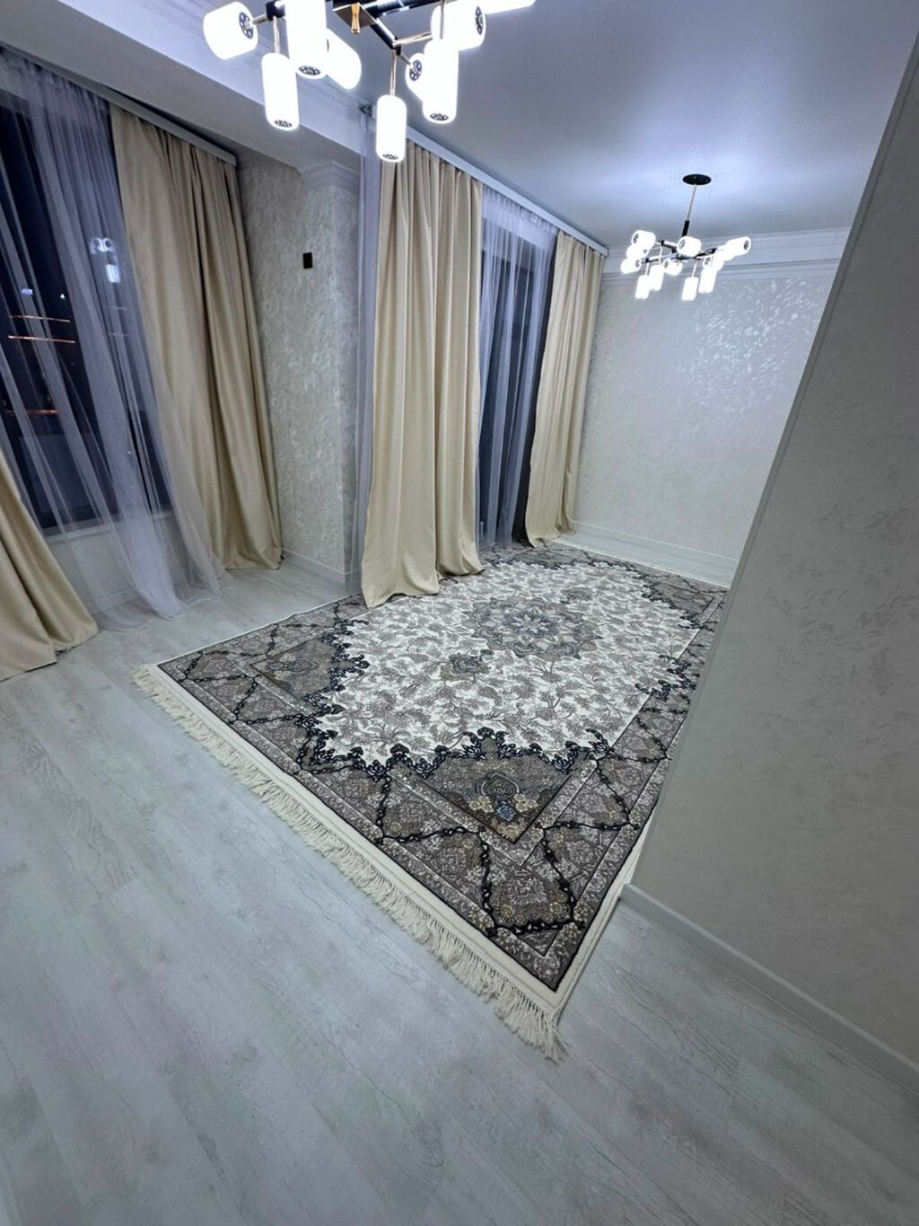 3 комнаты, 94 м², Асанбай мкр Элитка, 9 этаж, Свежий ремонт: фото 3