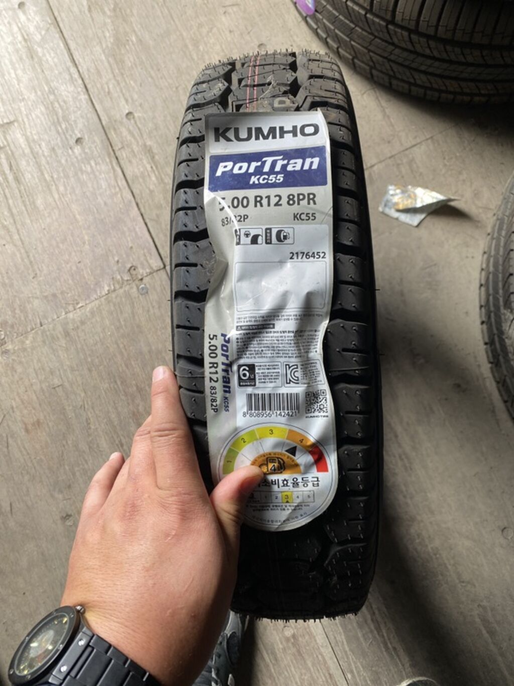 Шина для легких коммерческих автомобилей Kumho PorTran KC55 - Размер: фото 2