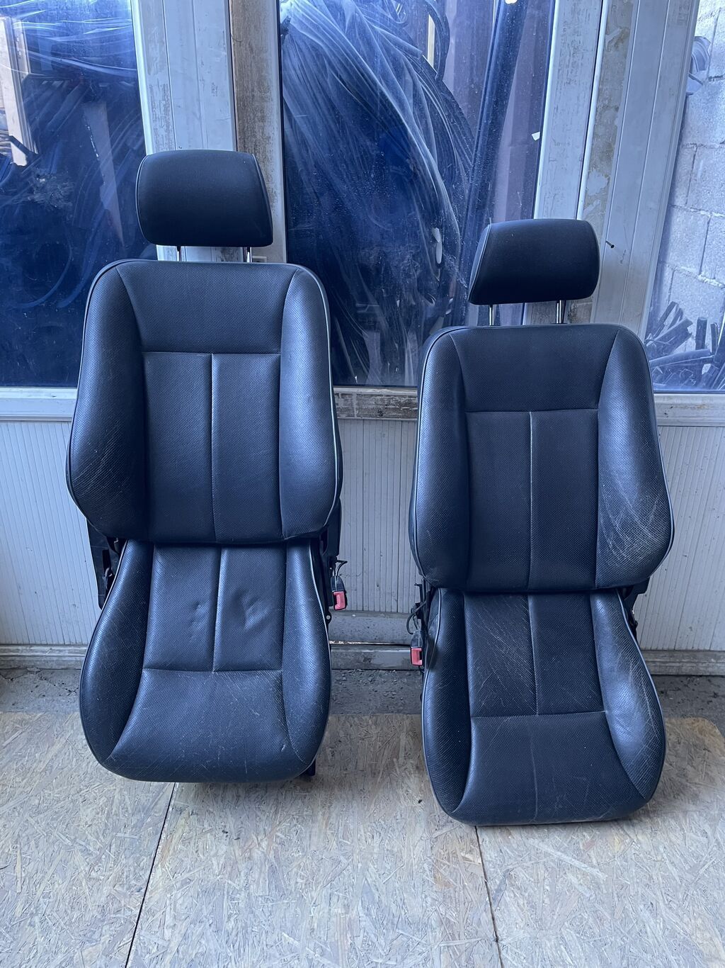 Комплект сидений, Кожа, Mercedes-Benz 1999 г., Б/у, Оригинал, Германия: фото 5