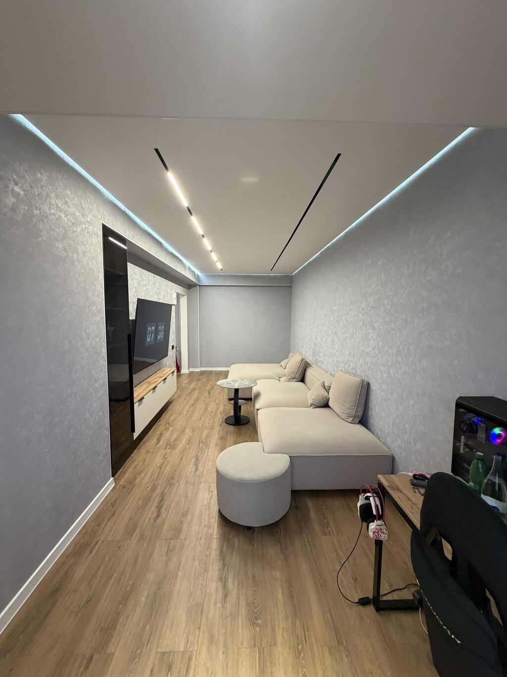 2 комнаты, 62 м², Кок-Жар мкр Элитка, 9 этаж, Дизайнерский ремонт: фото 3