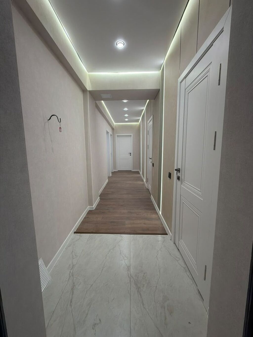 2 комнаты, 69 м², Кок-Жар ж/м Элитка, 14 этаж, Дизайнерский ремонт: фото 3