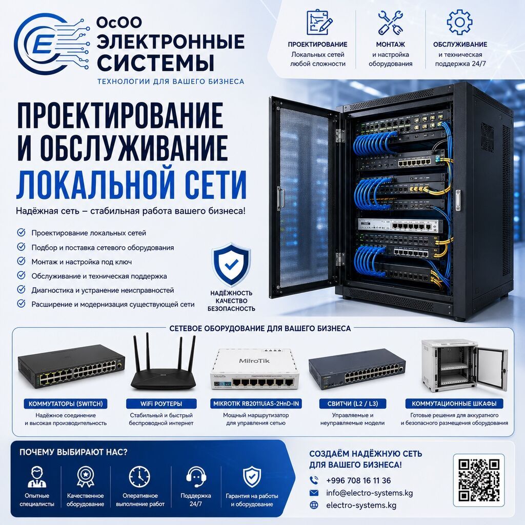 Профессиональная настройка Mikrotik и корпоративного Wi‑Fi: фото 3