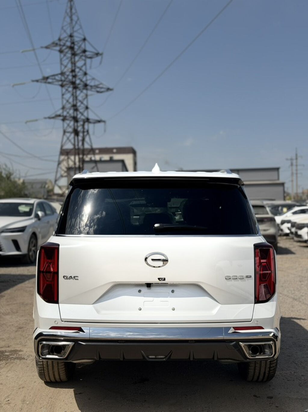 GAC GS8 (второе поколение), белый кузов. Ключевые особенности: -: фото 2