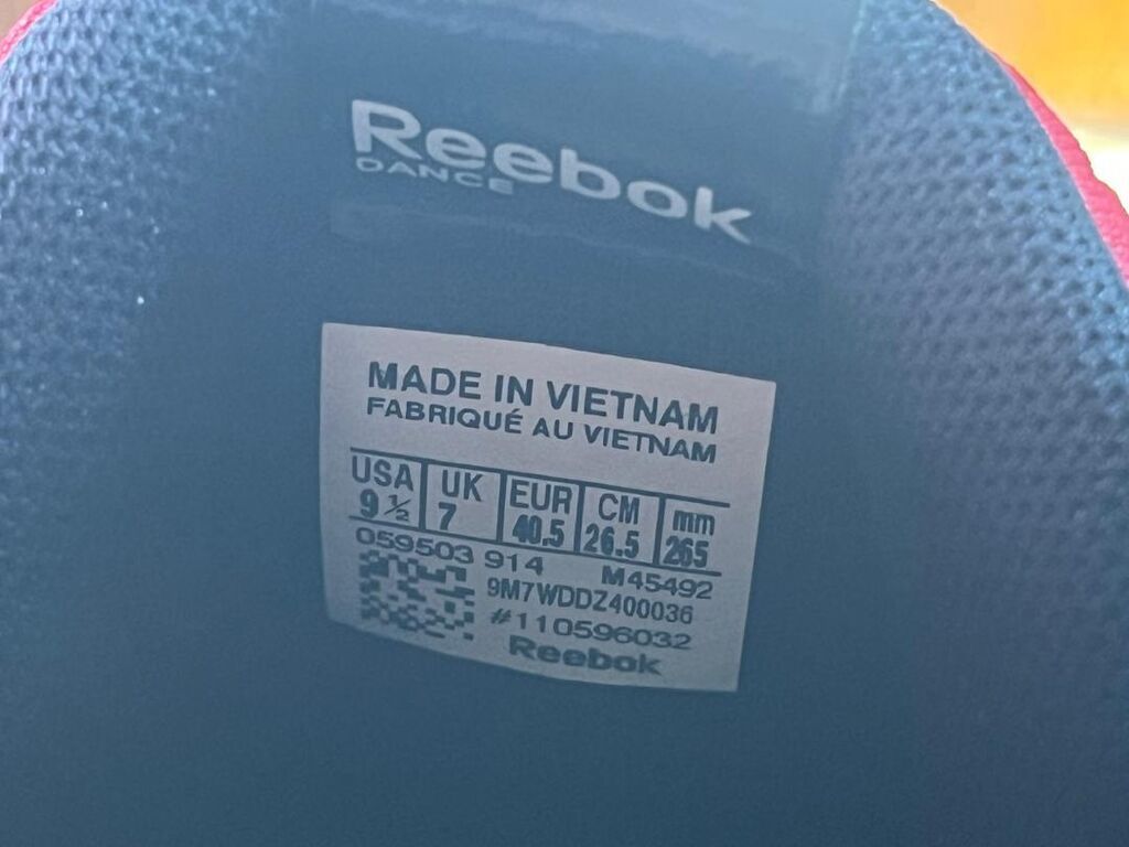 Reebok Dance Indigo Crystal — яркие женские кроссовки для танцев и — фото 8