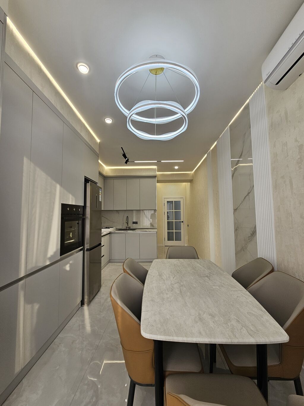 3 комнаты, 119 м², Ак-Кеме (старый аэропорт) Элитка, 11 этаж, Дизайнерский ремонт: фото 4