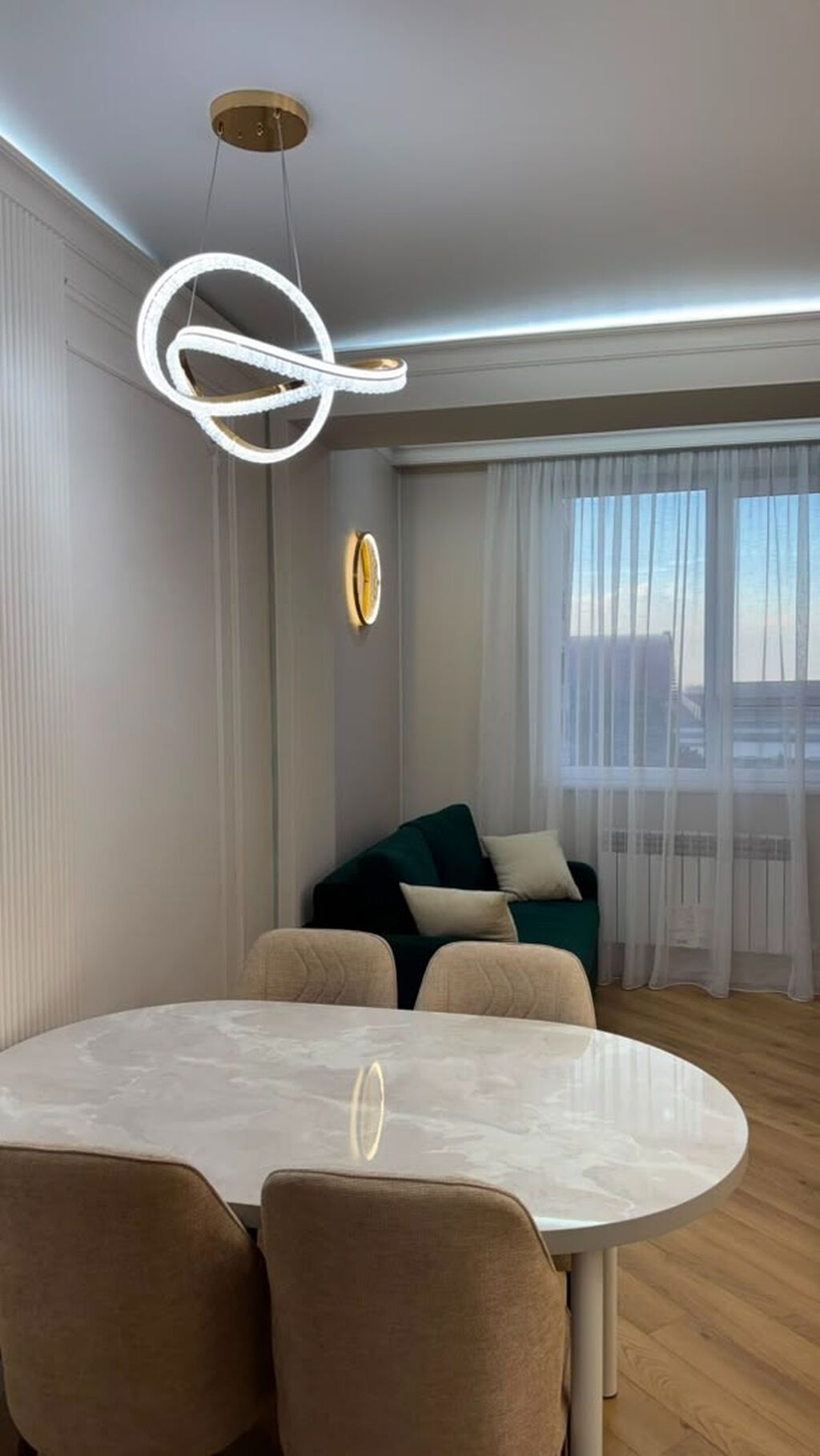 2 комнаты, 68 м², Тунгуч мкр Элитка, 5 этаж, Евроремонт: фото 6