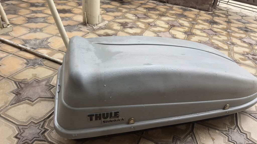 Автобокс на крышу Thule Sidekick + поперечины - Компактный бокс на: фото 3