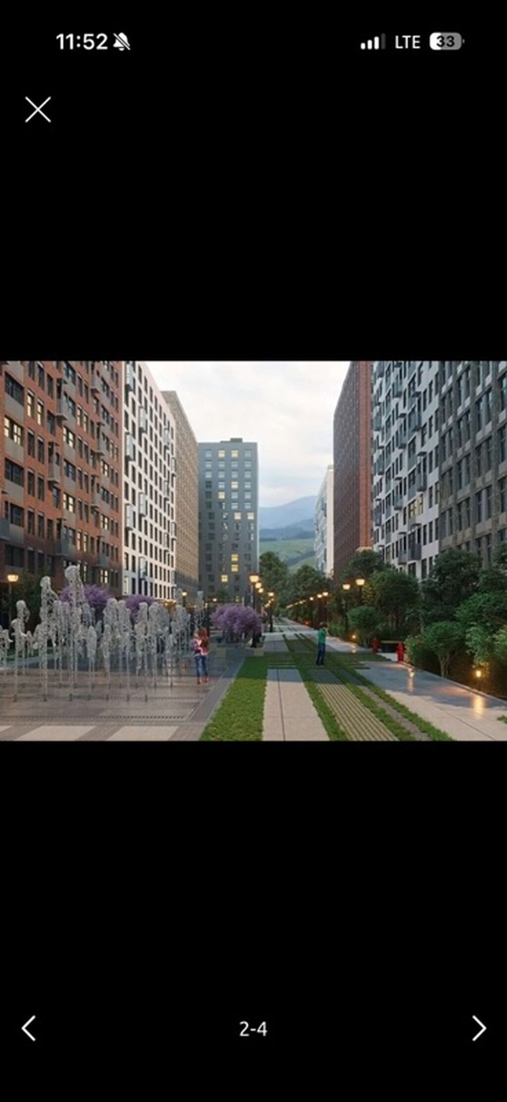 2 комнаты, 61 м², Асанбай мкр Элитка, 16 этаж, ПСО (под самоотделку): фото 4