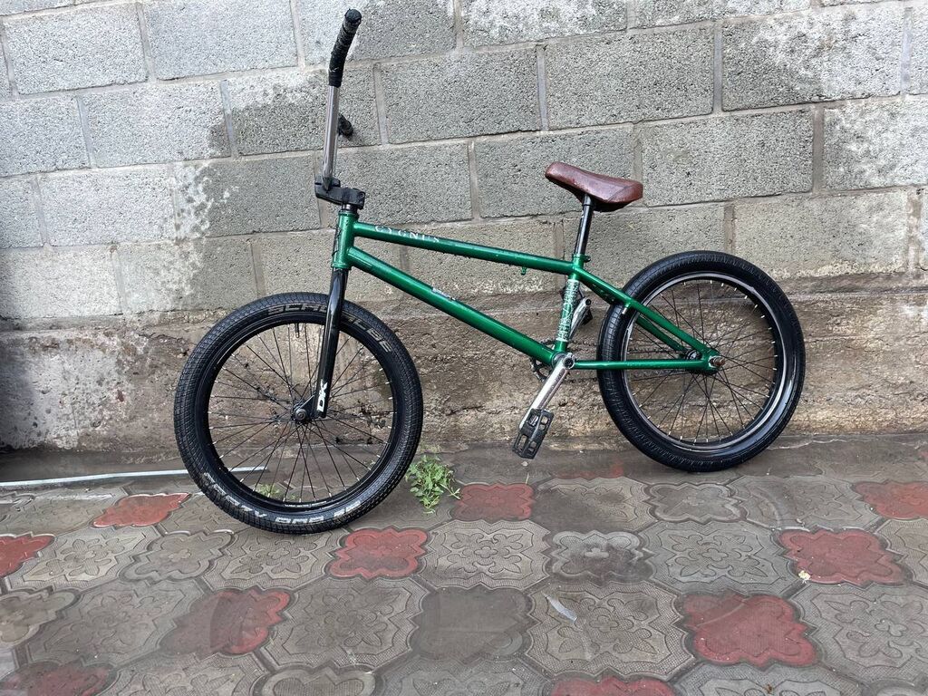 BMX велосипед для стрит/парка, колеса 20" - Рама: стальная, окраска — фото 3