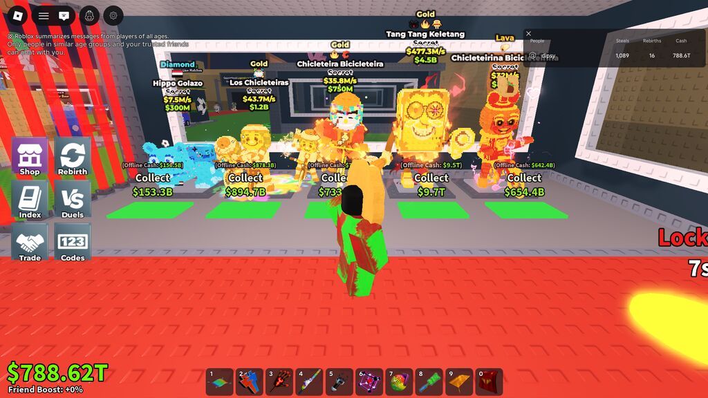 Игровой аккаунт Roblox — симулятор-тайкун с прокачанной базой и — фото 1