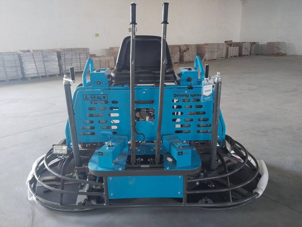 Двухроторная самоходная затирочная машина по бетону (ride-on trowel)