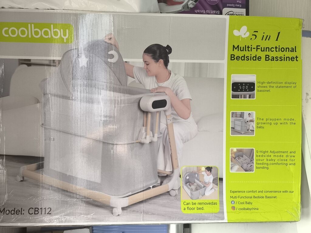 Детская колыбель-люлька Coolbaby 5/1 с функцией укачивания -: фото 5
