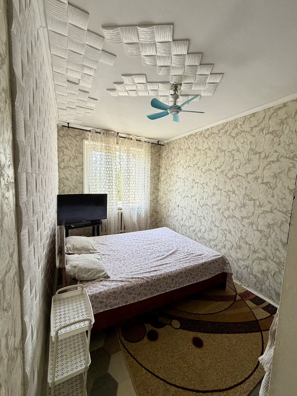 2 комнаты, 44 м², Зайнабетдинов мкр., 104 серия, 4 этаж, Евроремонт: фото 3