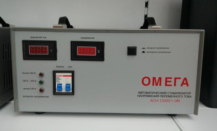 Cтабилизатор напряжения асн–12000/1–эм электромеханический | 18000 KGS ...