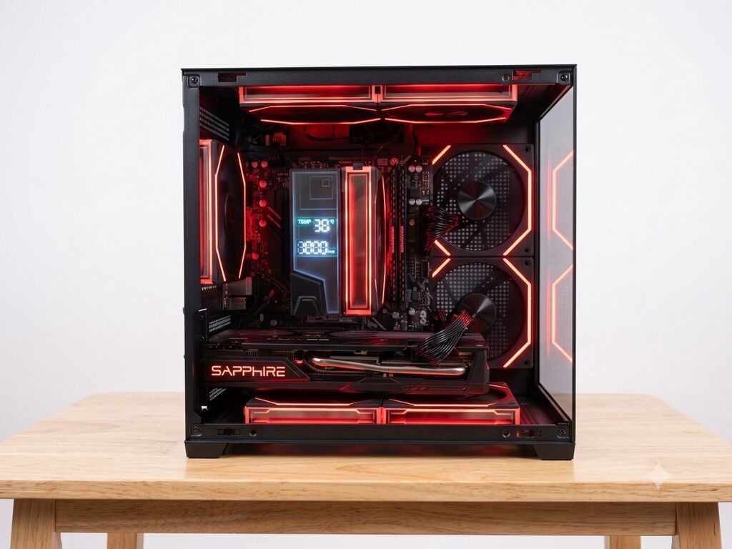 Продам новый игровой компьютер Ryzen 5, RX 5600 XT