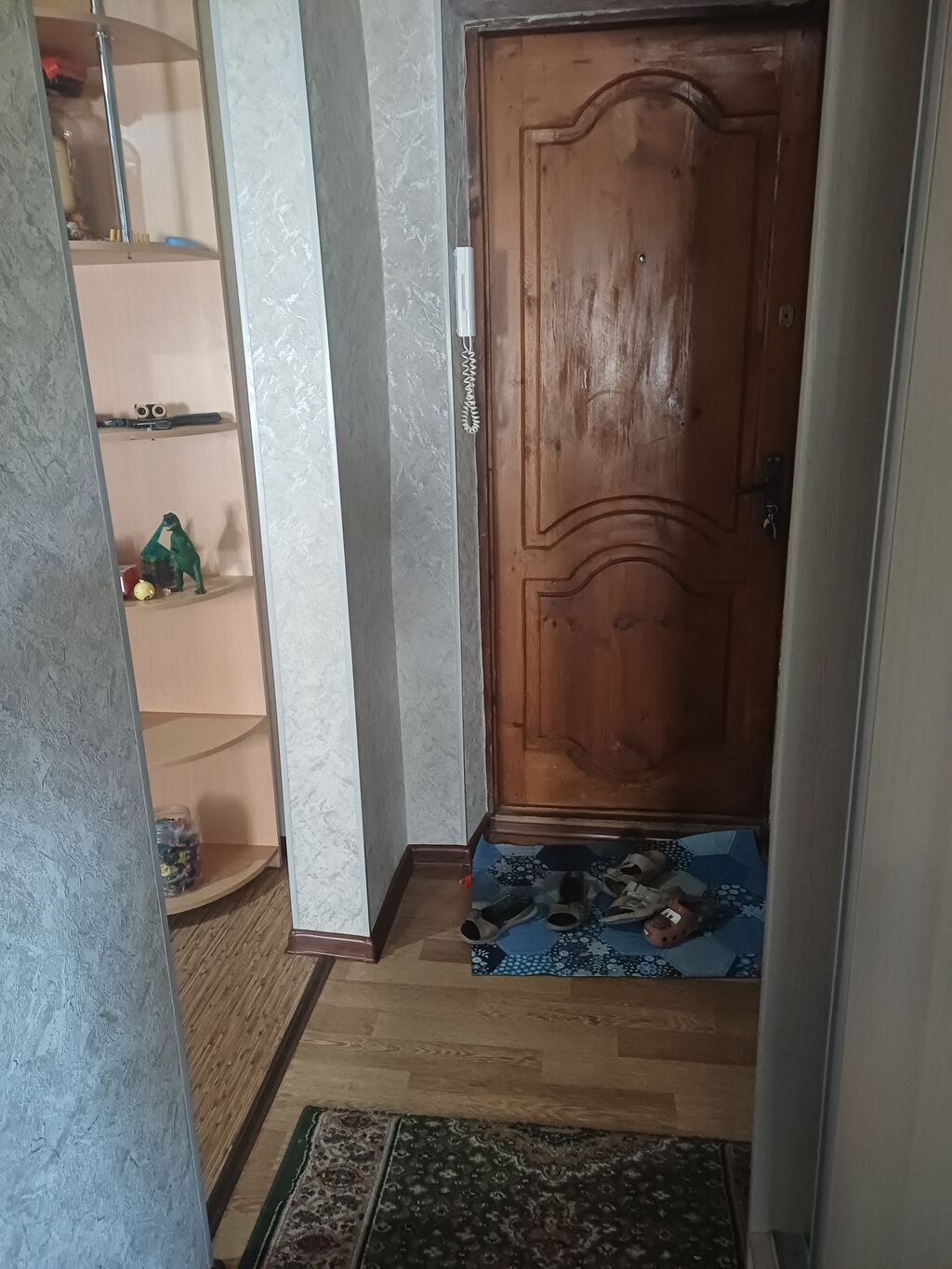 1 комната, Пишпек Собственник, Парам без детей, от 1 года, С мебелью полностью