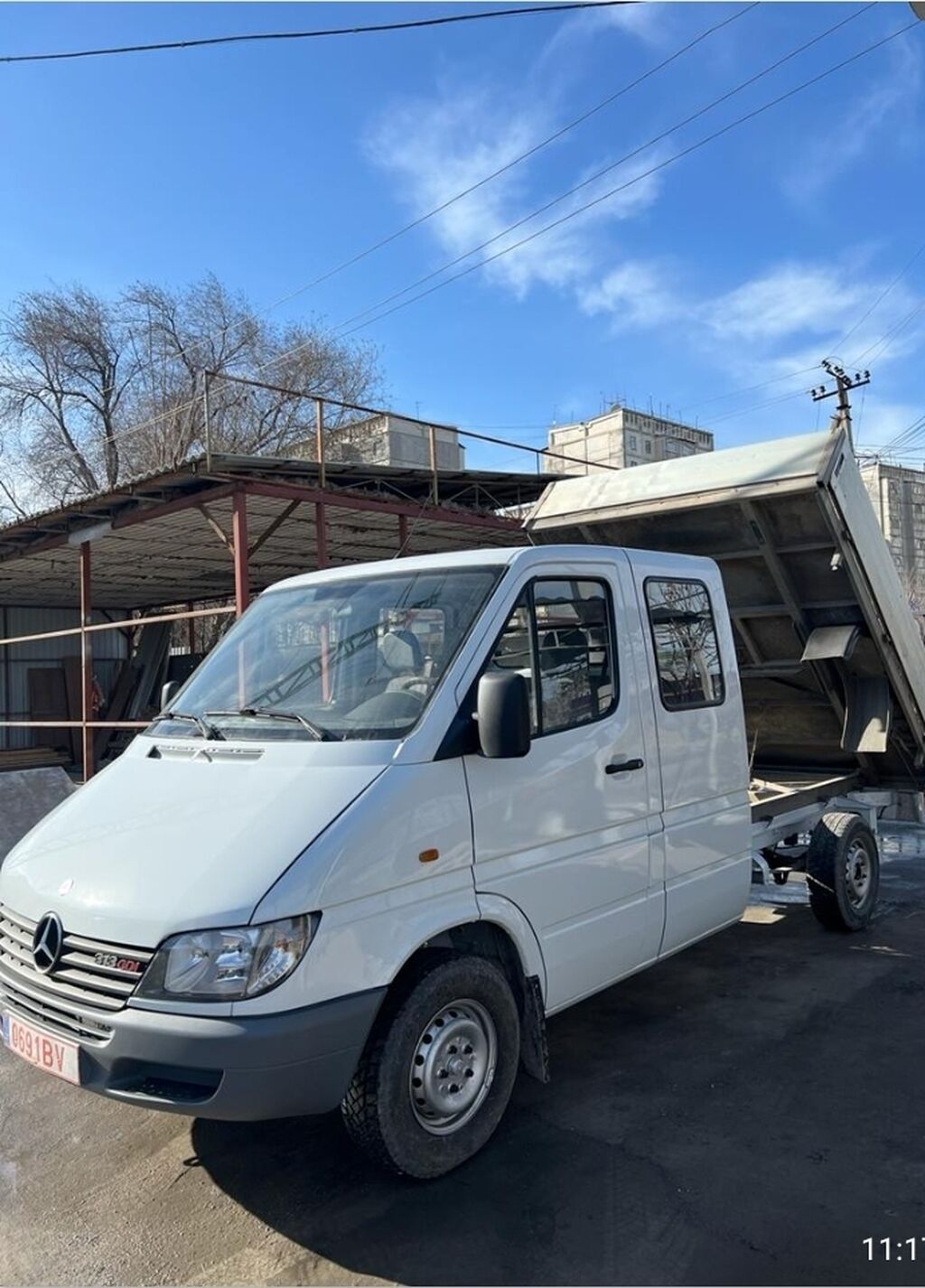 Срочно продаю мерседес спринтер самосвал, 313,год: 12500 USD Легкий ...