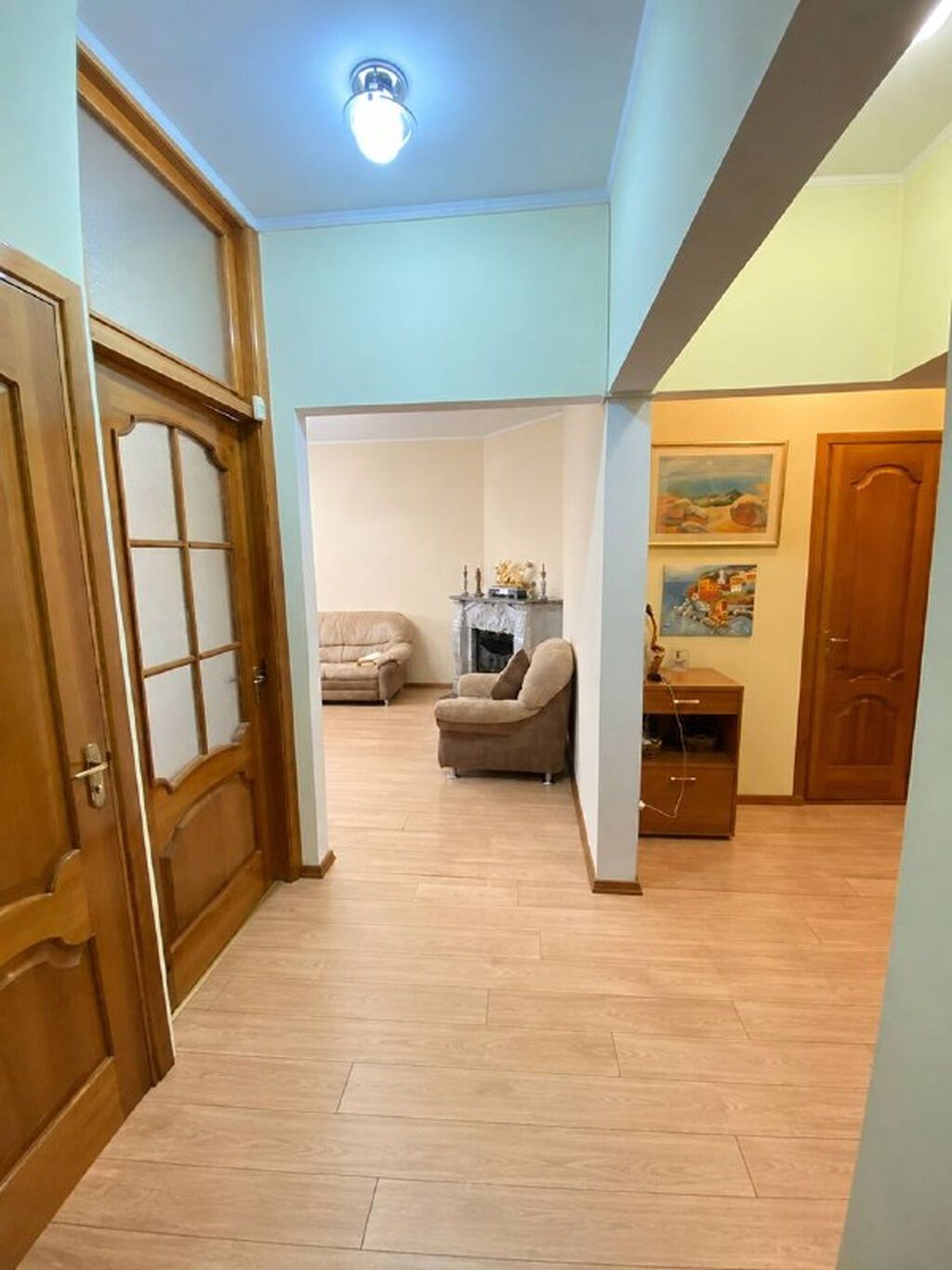 3 комнаты, 66 м², Дордой Плаза ТРЦ 105 серия, 5 этаж, Евроремонт: фото 2