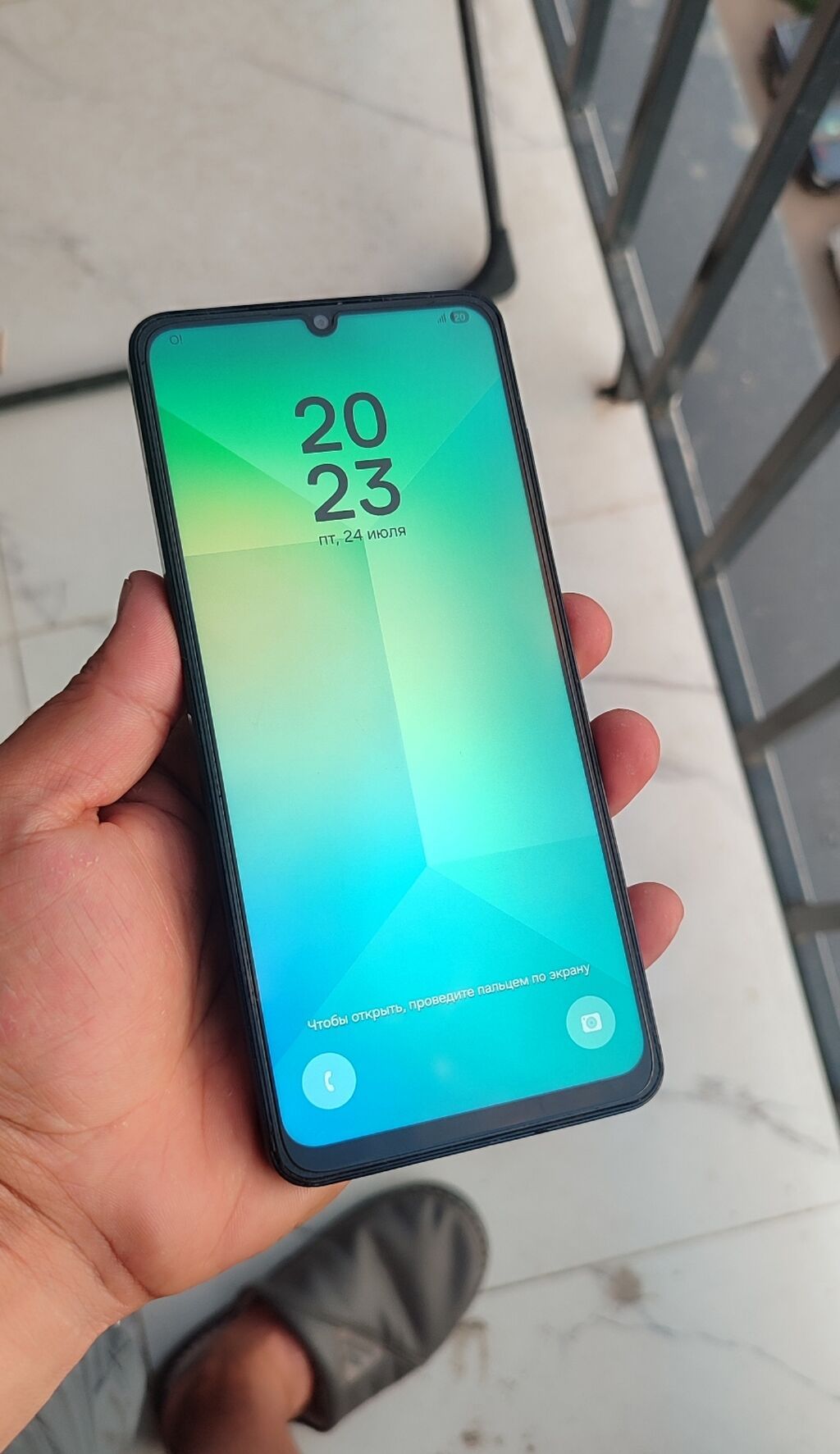 Samsung Galaxy A06, Б/у, 64 ГБ, цвет - Синий, 2 SIM: фото 8