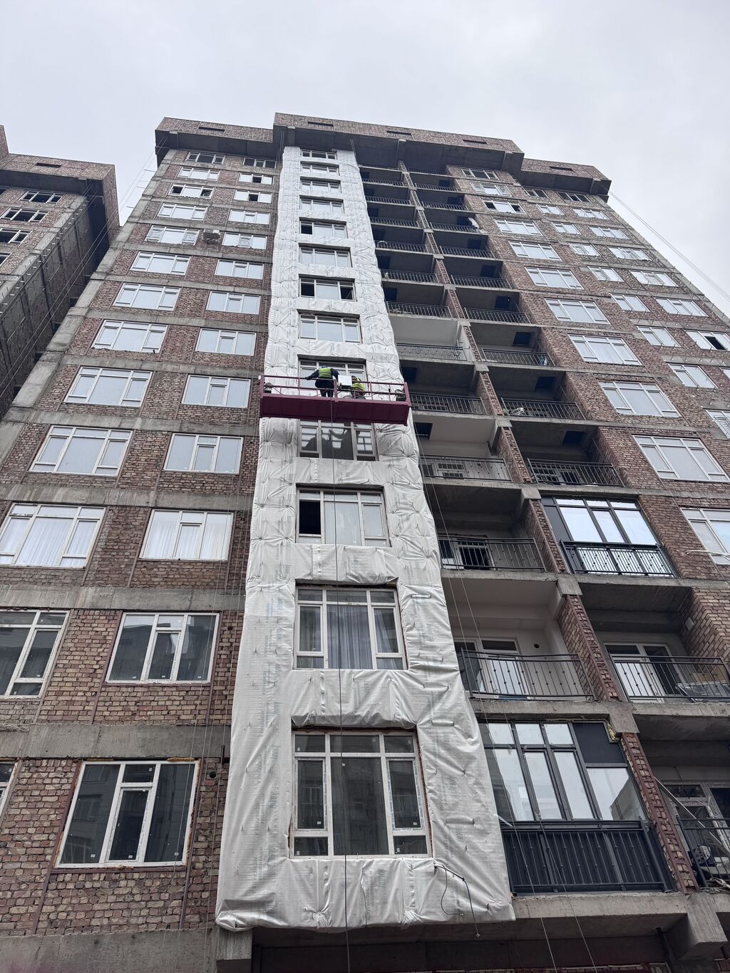 2 комнаты, 65 м², Джал-15 Элитка, 11 этаж, ПСО (под самоотделку): фото 1