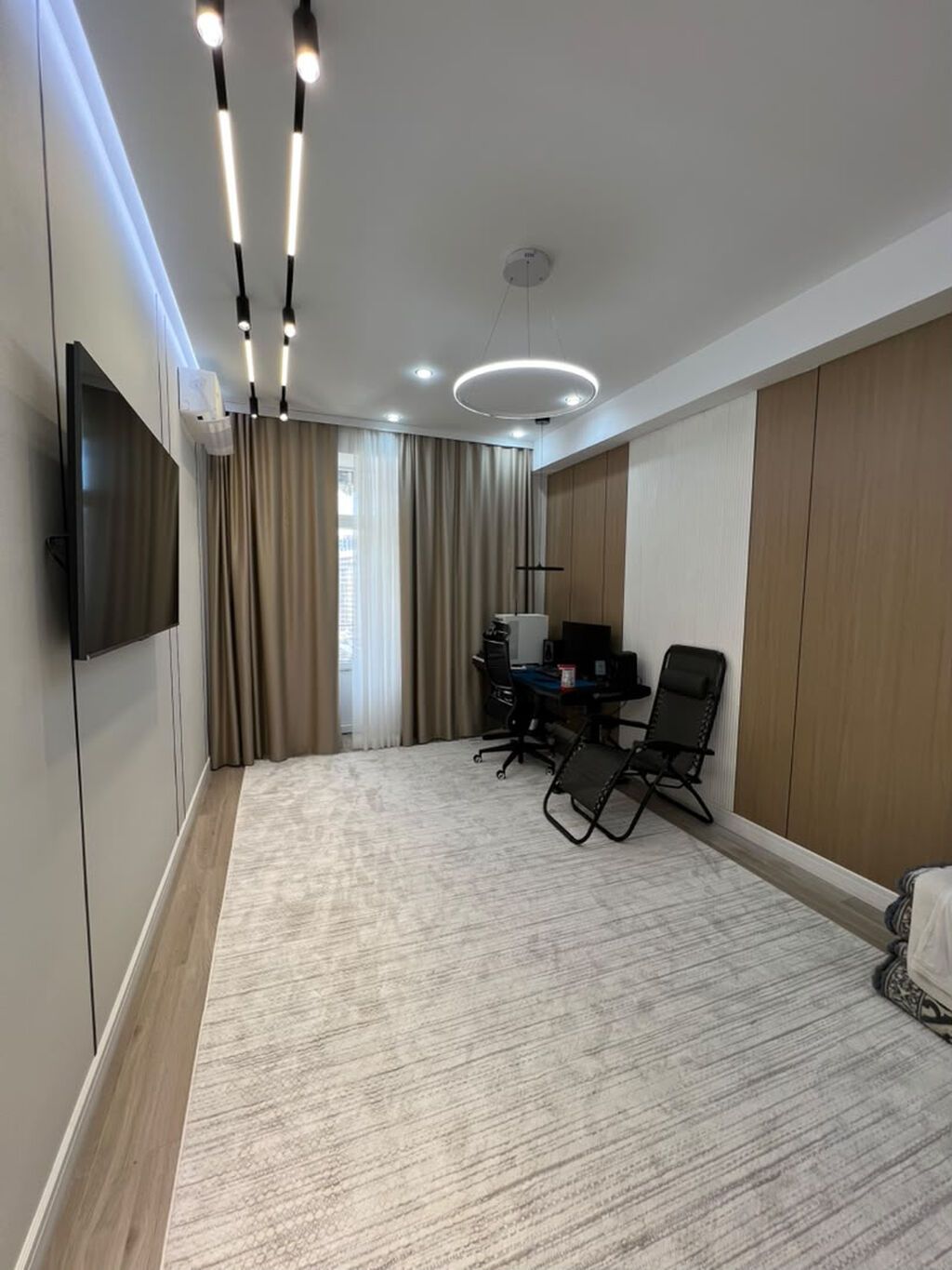 3 комнаты, 103 м², Асанбай мкр Элитка, 12 этаж, Дизайнерский ремонт: фото 8