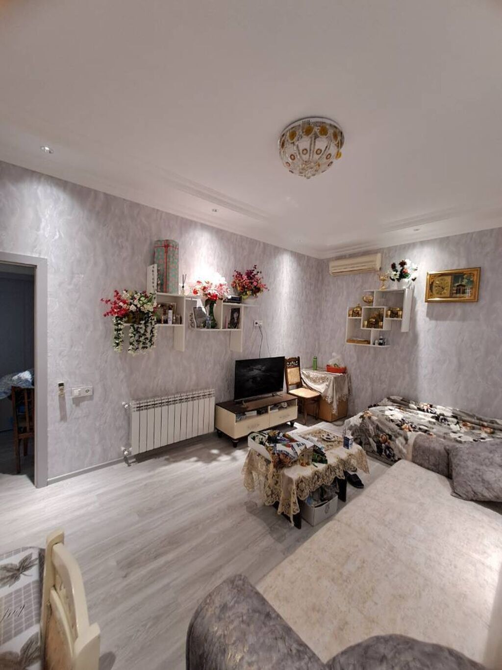 2 otaqlı, 65 kv. m, Kredit var, Yeni təmirli
