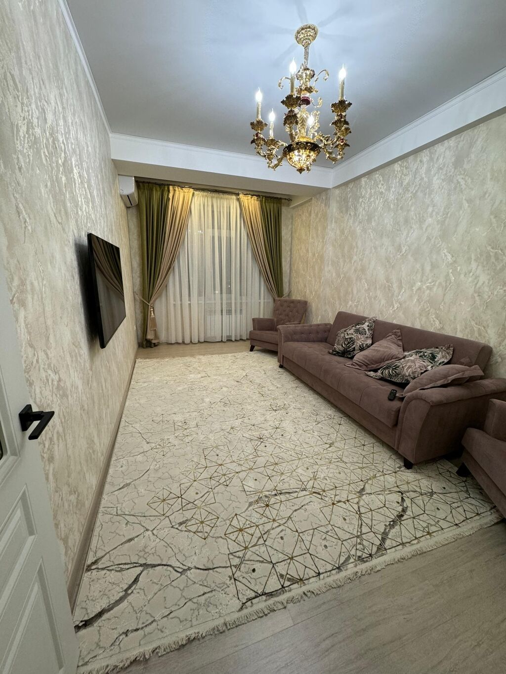 2 комнаты, 63 м², Аламедин-1 мкр Элитка, 6 этаж: фото 2