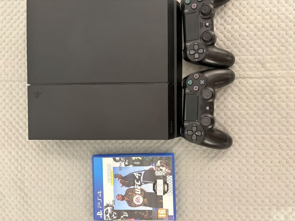Sony PlayStation 4 Fat 500GB + 2 джойстика + игры Продаю PS4 Fat в: фото 1