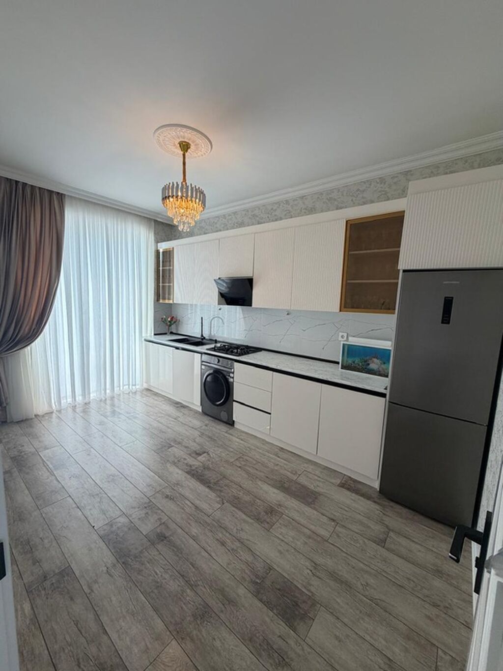 3 otaqlı, 67 kv. m, Kredit yoxdur, Yeni təmirli