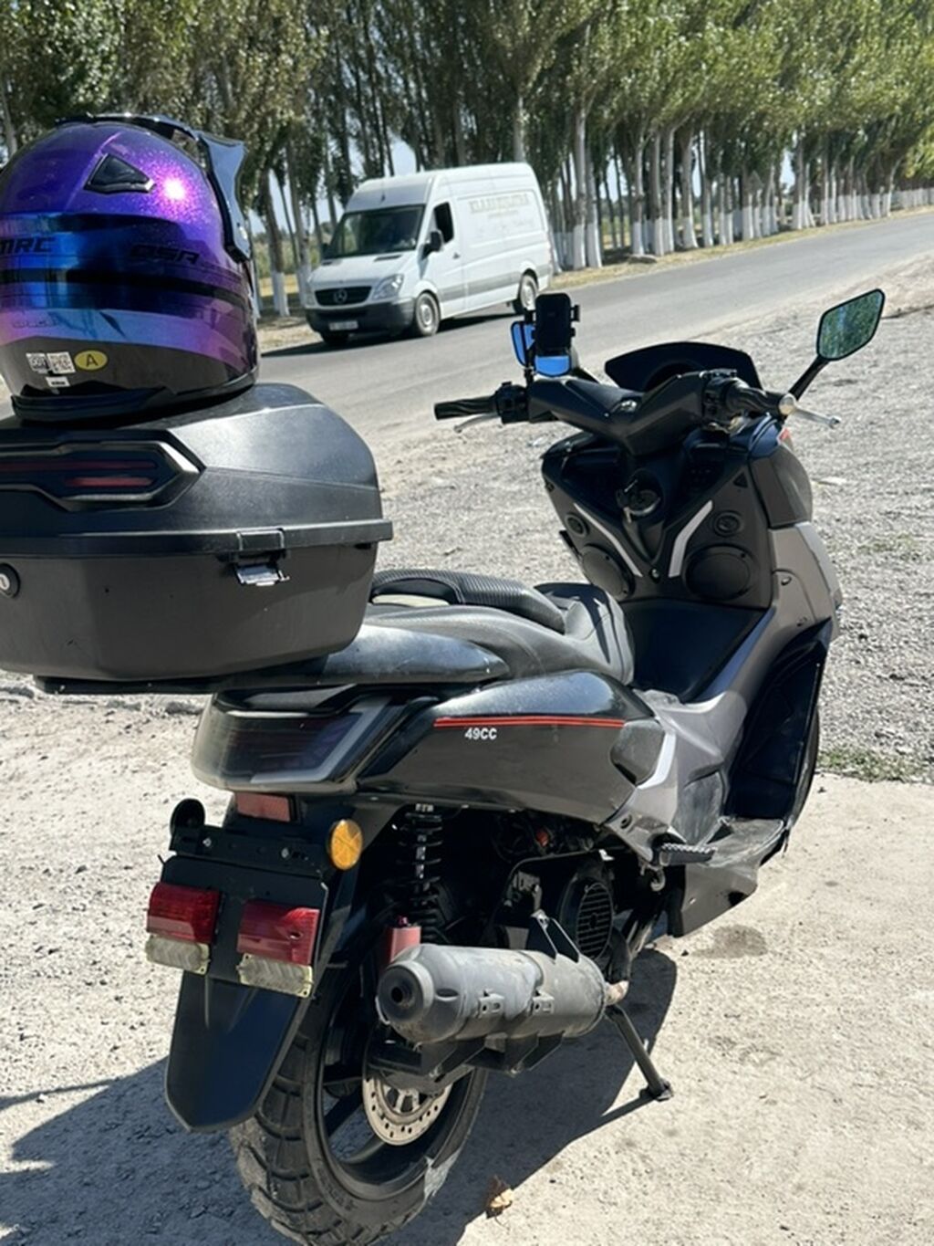 Н Макс Скутер 49cc (без необходимости категории А) в спортивном: фото 3