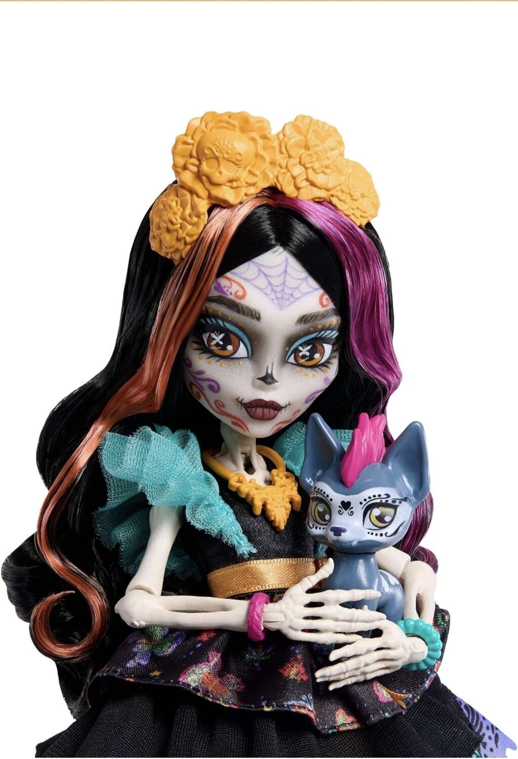 Кукла Монстер Хай (monster high) Скелита Калаверас.Базовая,3: фото 5