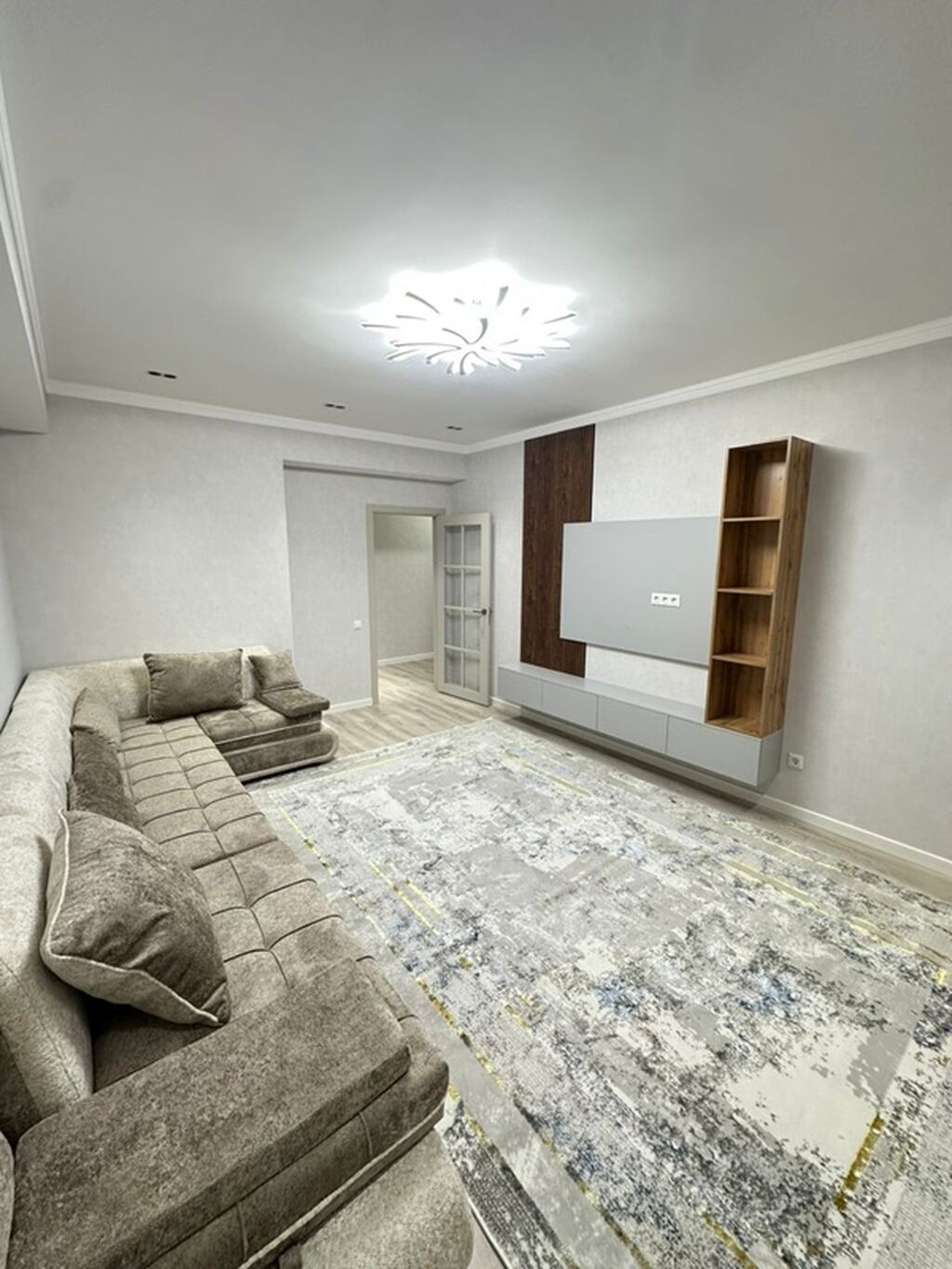 2 комнаты, 66 м², Кок-Жар мкр Элитка, 12 этаж, Дизайнерский ремонт