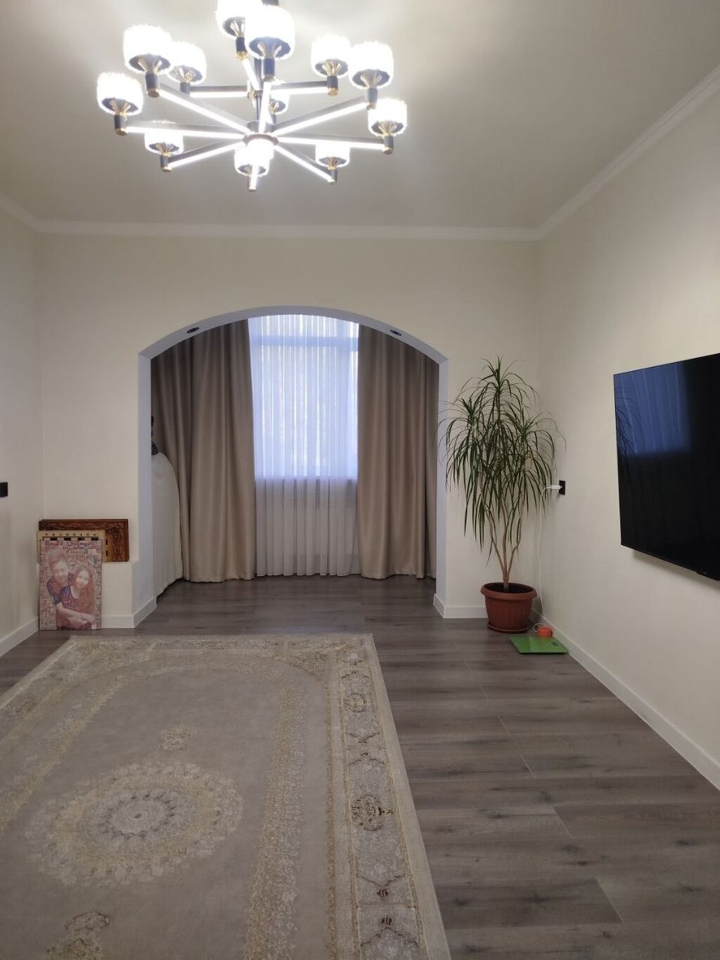 Продается 3-комнатная квартира, Кудайберген авторынок: фото 4