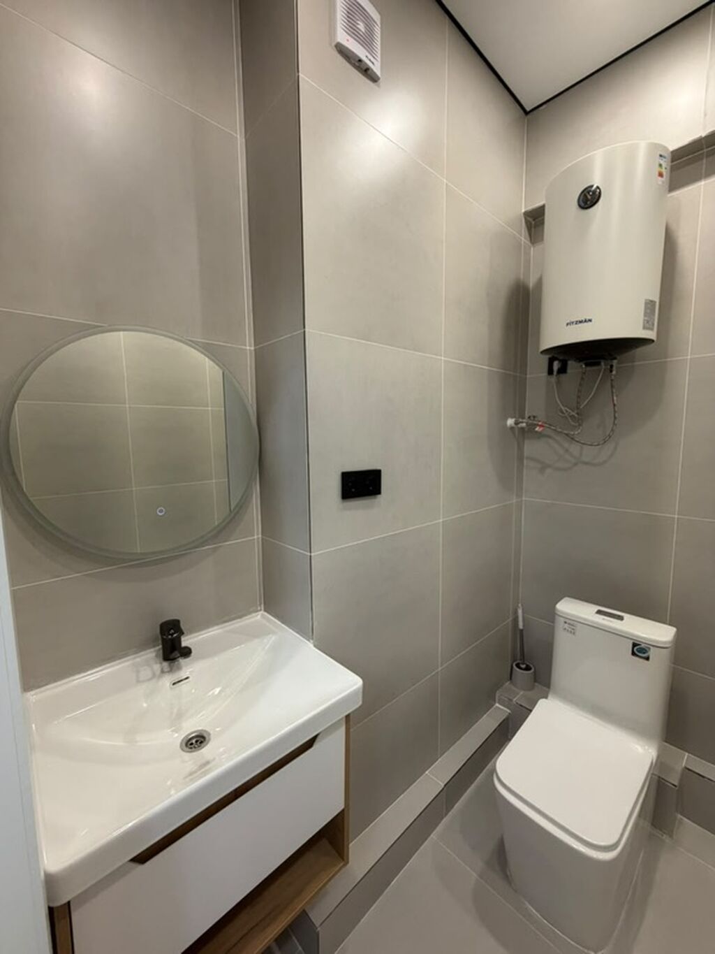 1 комната, 42 м², Пишпек Элитка, 11 этаж, Дизайнерский ремонт: фото 5