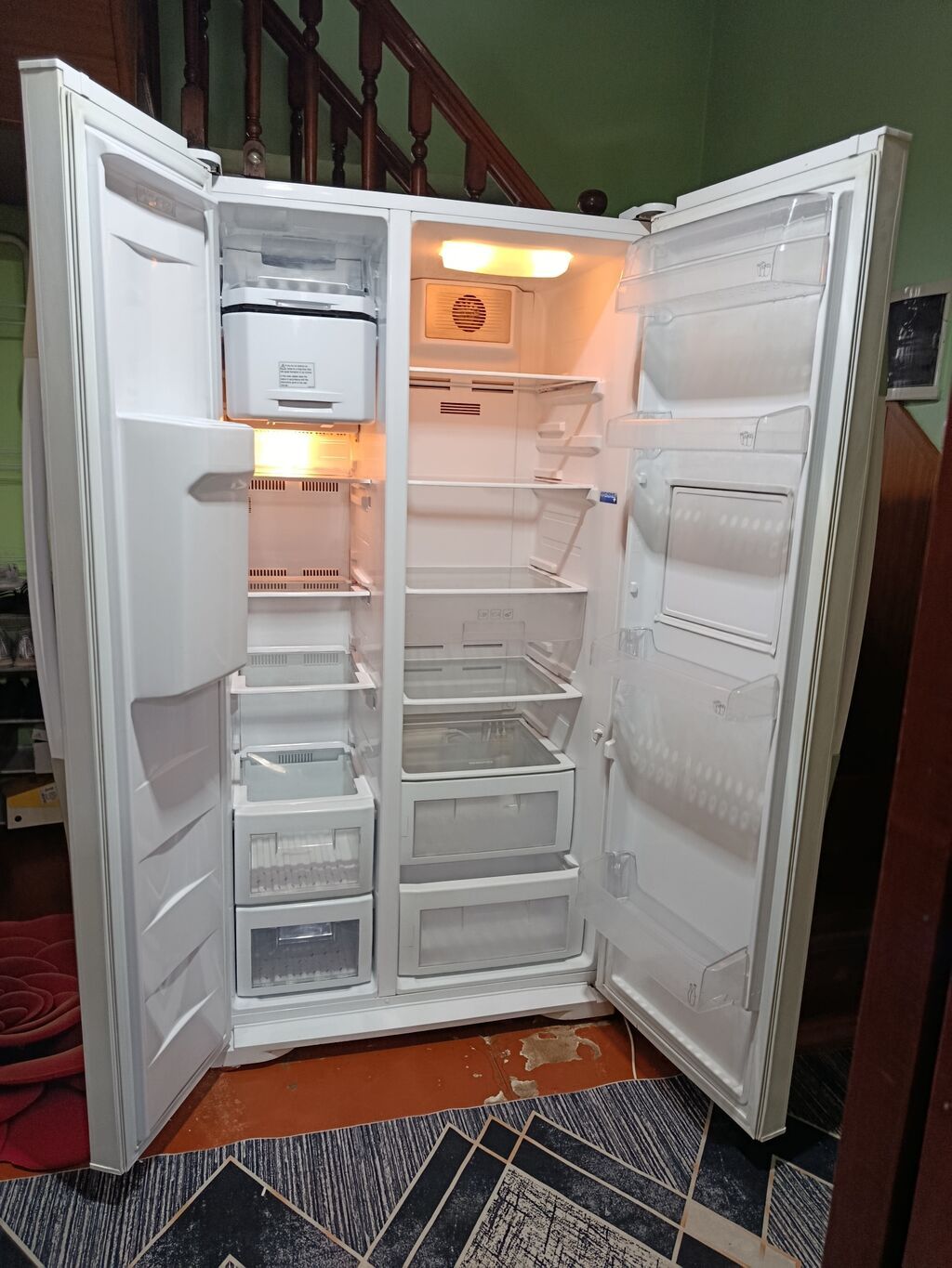 Холодильник Beko, Б/у, Side-By-Side (двухдверный), No frost, 95 * 180 * 70 — фото 6