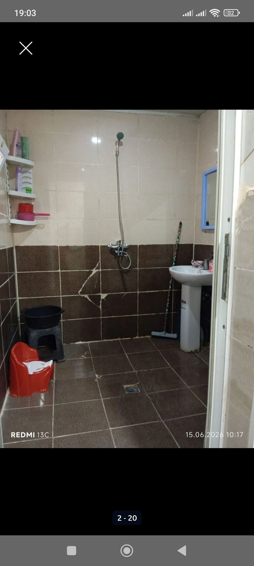 Xırdalanda uğur marketin yanında 596 marşrut yolunun usdu yerdən 7
