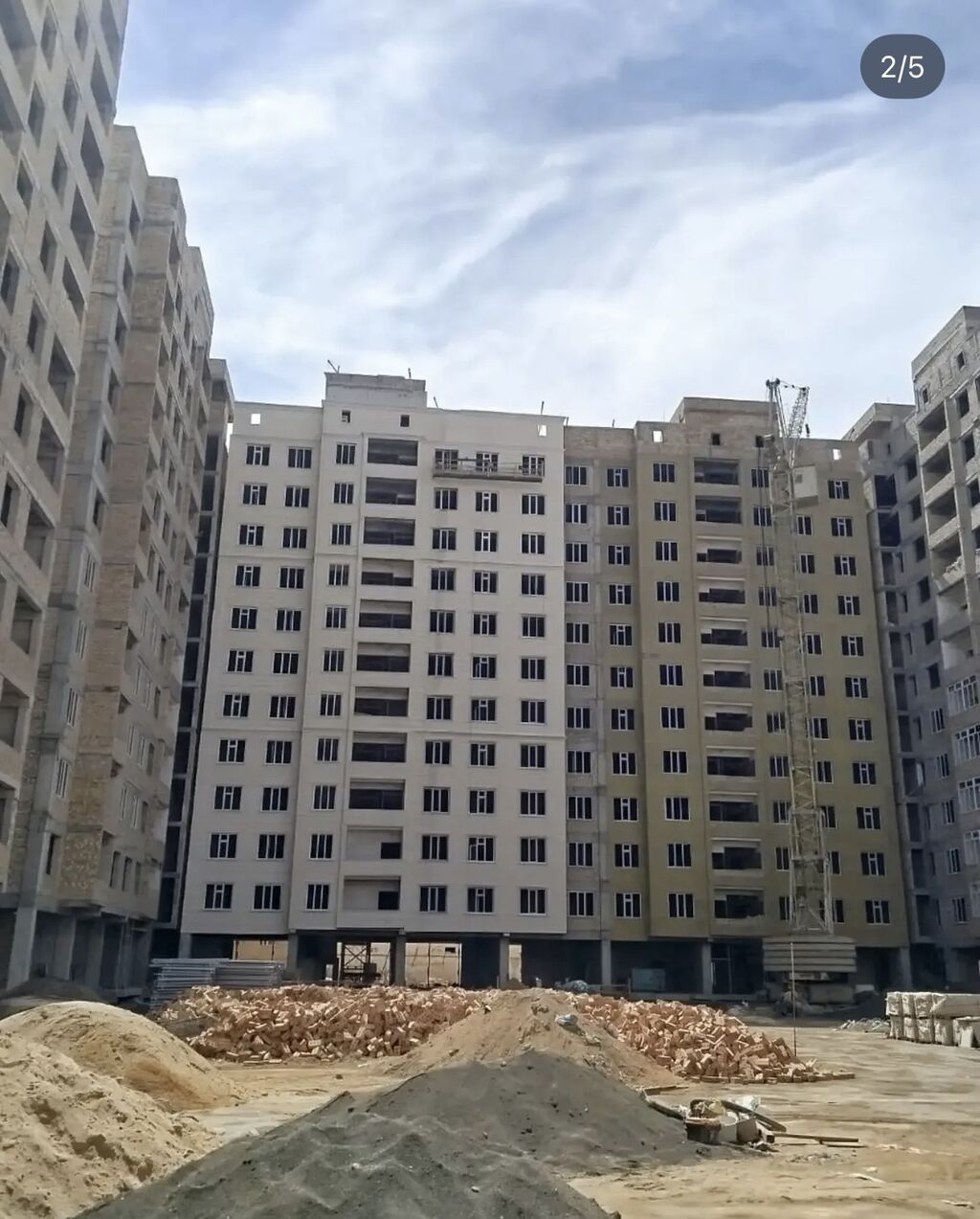 2 комнаты, 75 м², 10 этаж, ПСО (под самоотделку): фото 3