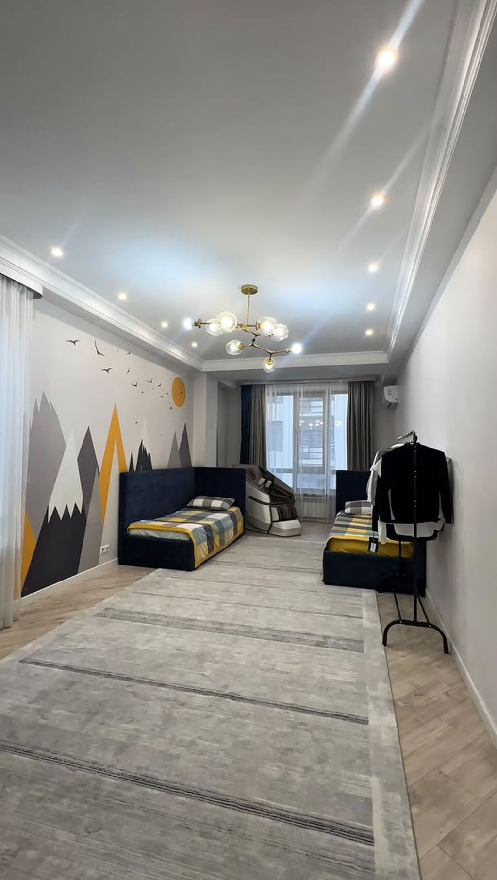 3 комнаты, 127 м², Асанбай мкр Элитка, 6 этаж, Евроремонт: фото 6