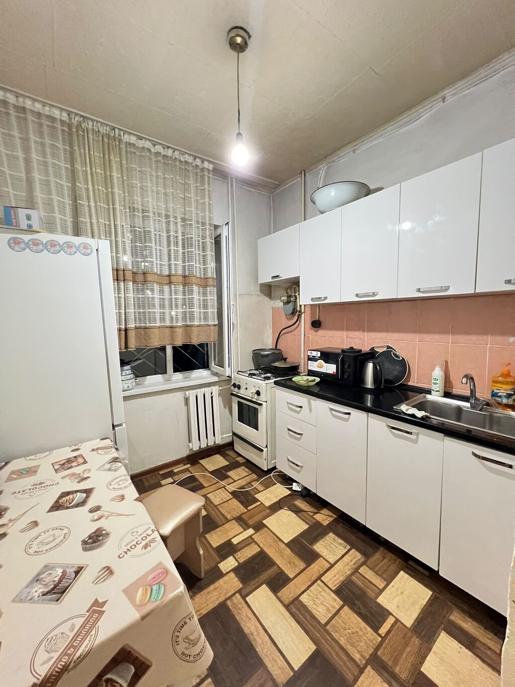 3 комнаты, 65 м², Джал мкр (в т.ч. Верхний, Нижний, Средний) 105 серия, 2 этаж, Косметический ремонт: фото 5