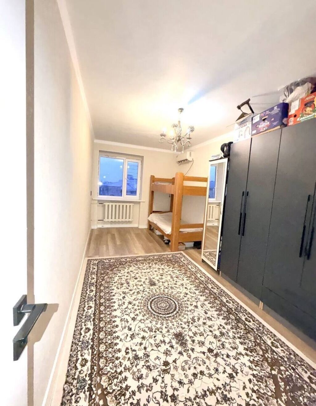2 комнаты, 47 м², Ошский рынок / базар 105 серия, 4 этаж, Евроремонт: фото 5