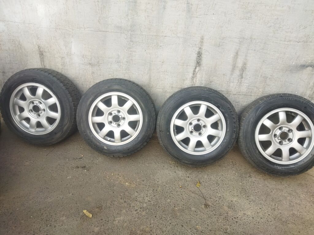 Колеса в сборе 195 / 65 / R 15, Зима, Б/у, Комплект, Легковые, Литые, отверстий - 5: фото 2