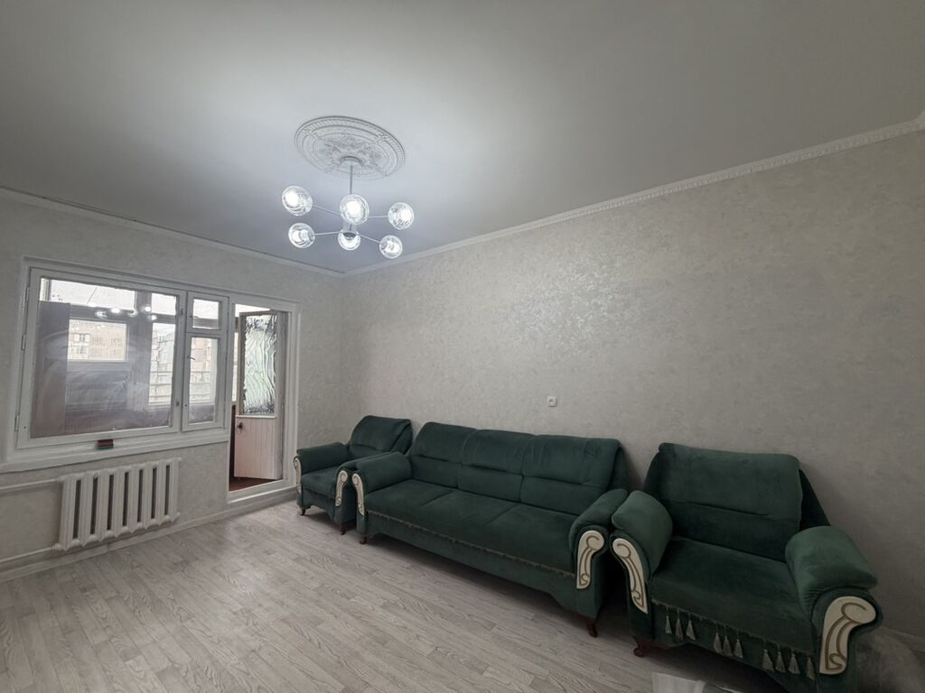 2 комнаты, Асанбай мкр Собственник, Семейным, от 1 года, С мебелью: фото 1