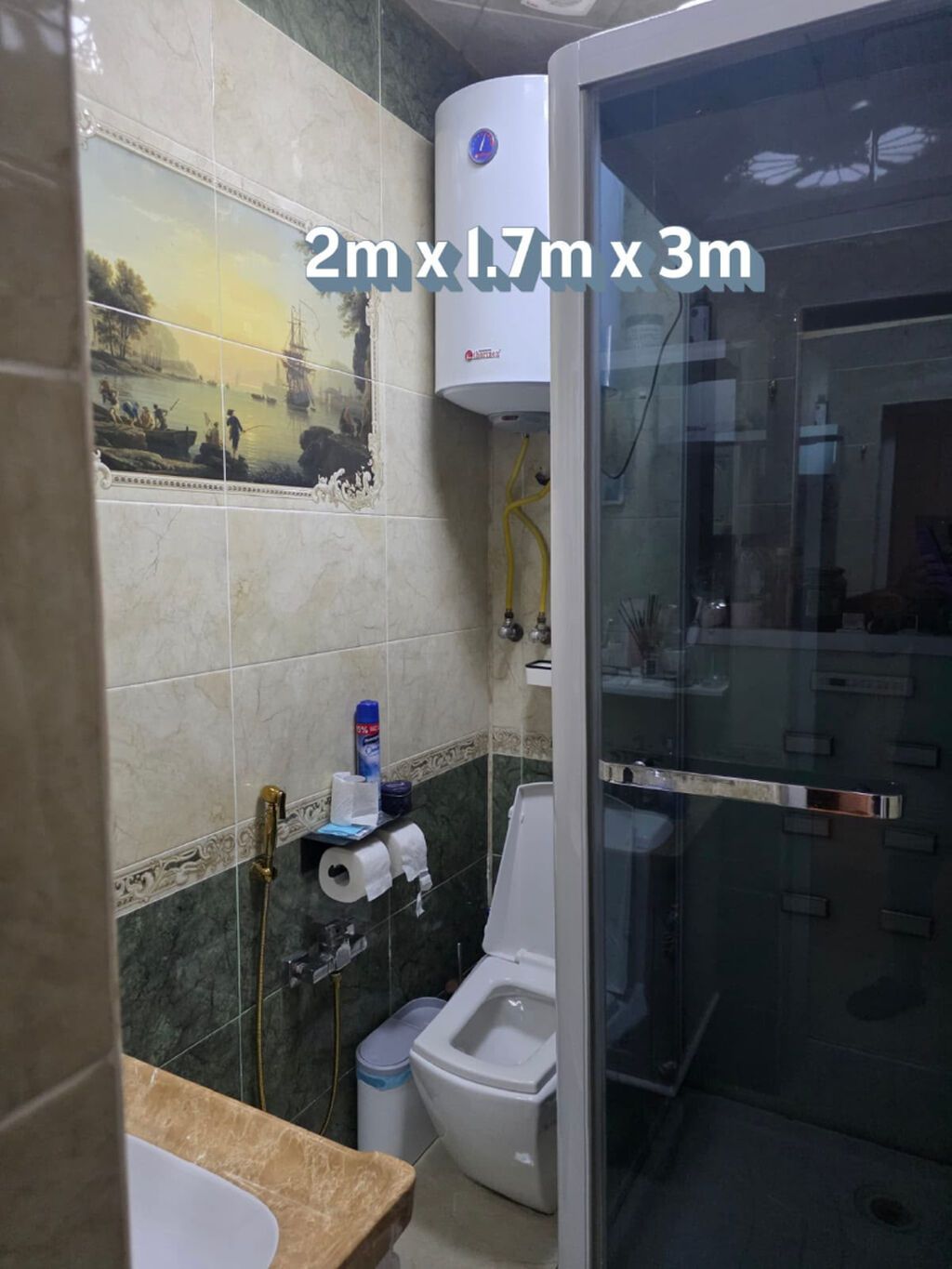 Binəqədi qəs. 5 otaqlı, 132 kv. m, Kredit yoxdur, Yeni təmirli