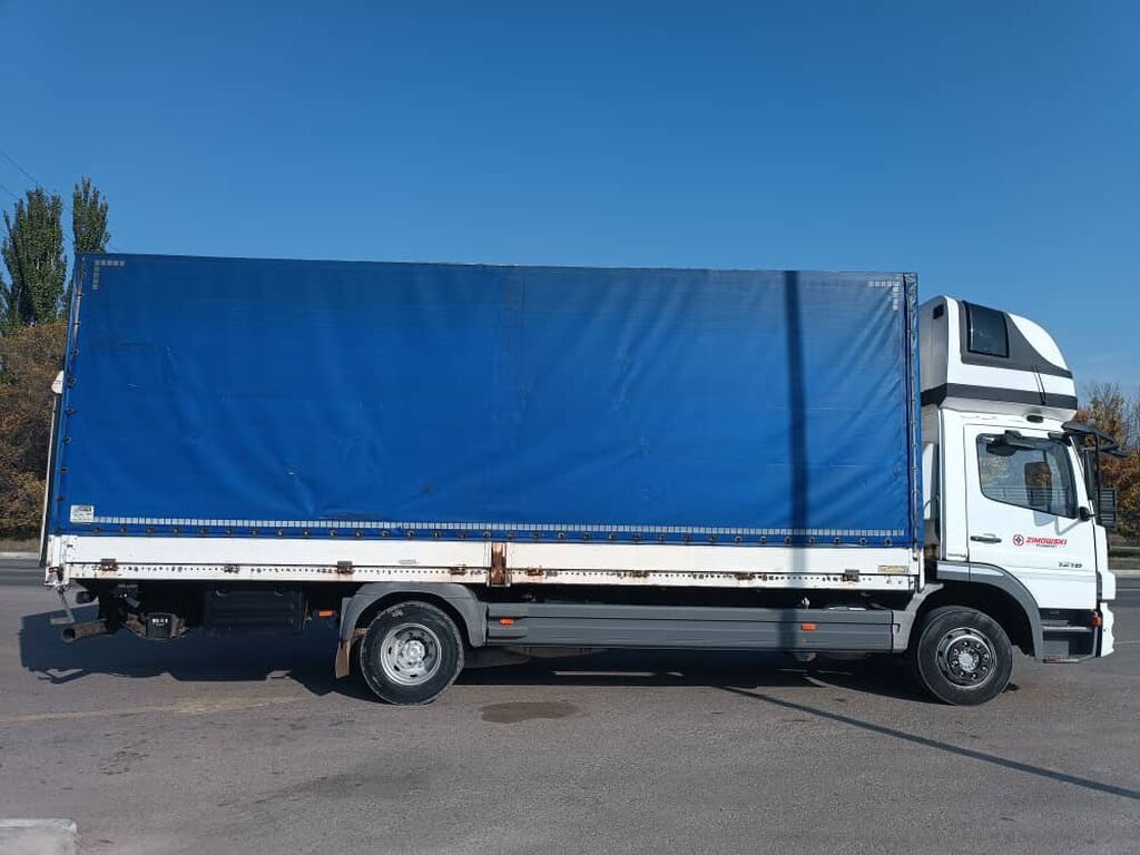 Тентованный грузовик Mercedes-Benz Atego с фургоном «штора». Основные: фото 5