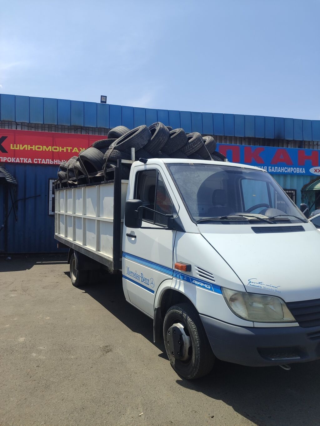 Грузоперевозки и вывоз мусора на Mercedes Sprinter в Бишкеке: фото 3