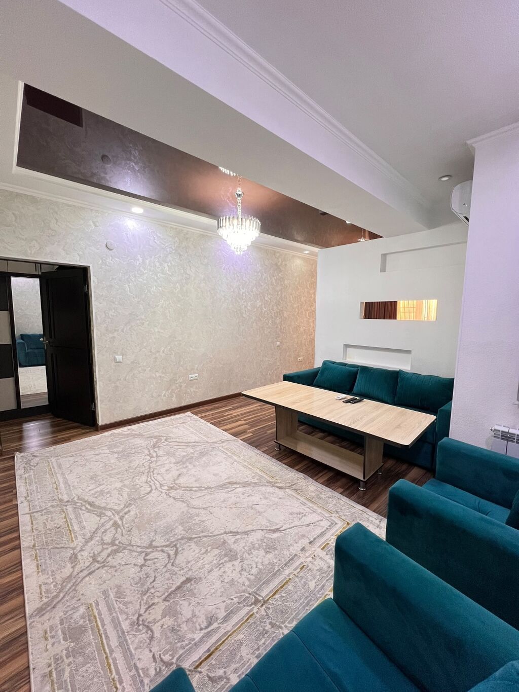 1 комната, 48 м², Рынок Келечек, Элитка, 10 этаж, Евроремонт: фото 3