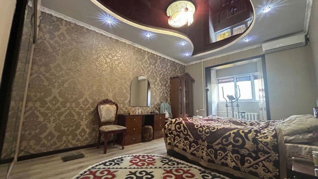 4 комнаты, 90 м², Тунгуч мкр 4 этаж, Евроремонт: фото 4